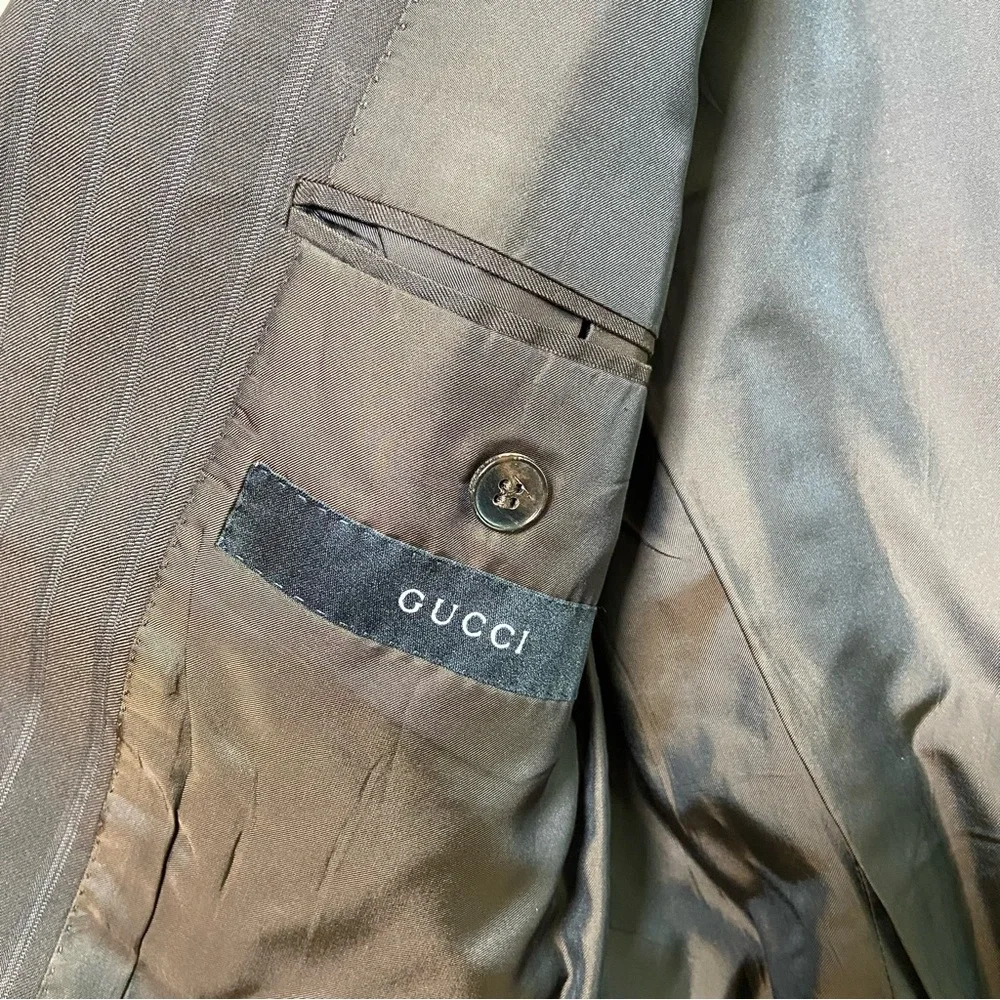 Gucci striped silk